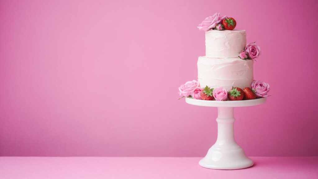 What is a traditional wedding cake